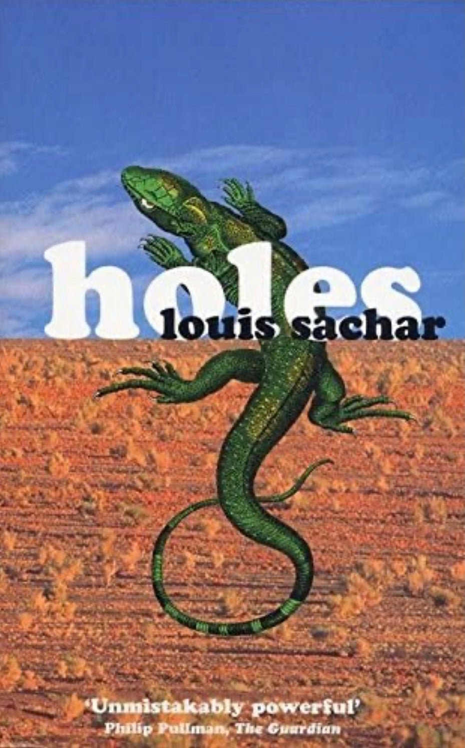 Book cover of Holes by Louis Sachar
