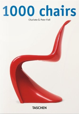 Book cover of 1000 Chairs (Klotz) by Charlotte Fiell, Peter Fiell
