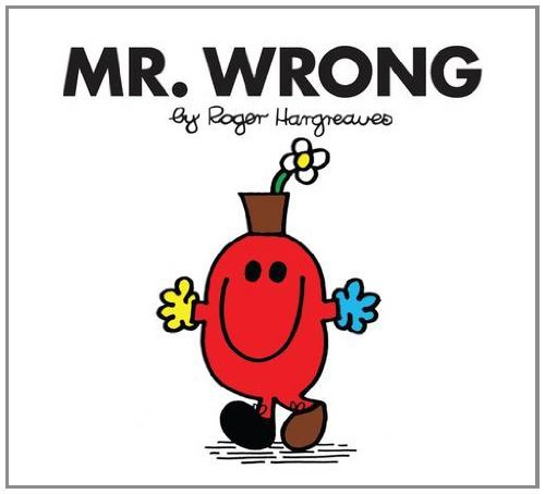 Book cover of Mr. Wrong by Roger Hargreaves (Contrib.)