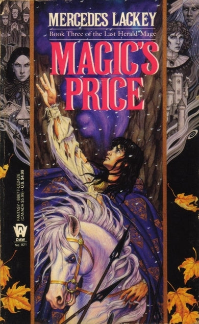 Book cover of Magic's Price by Mercedes Lackey