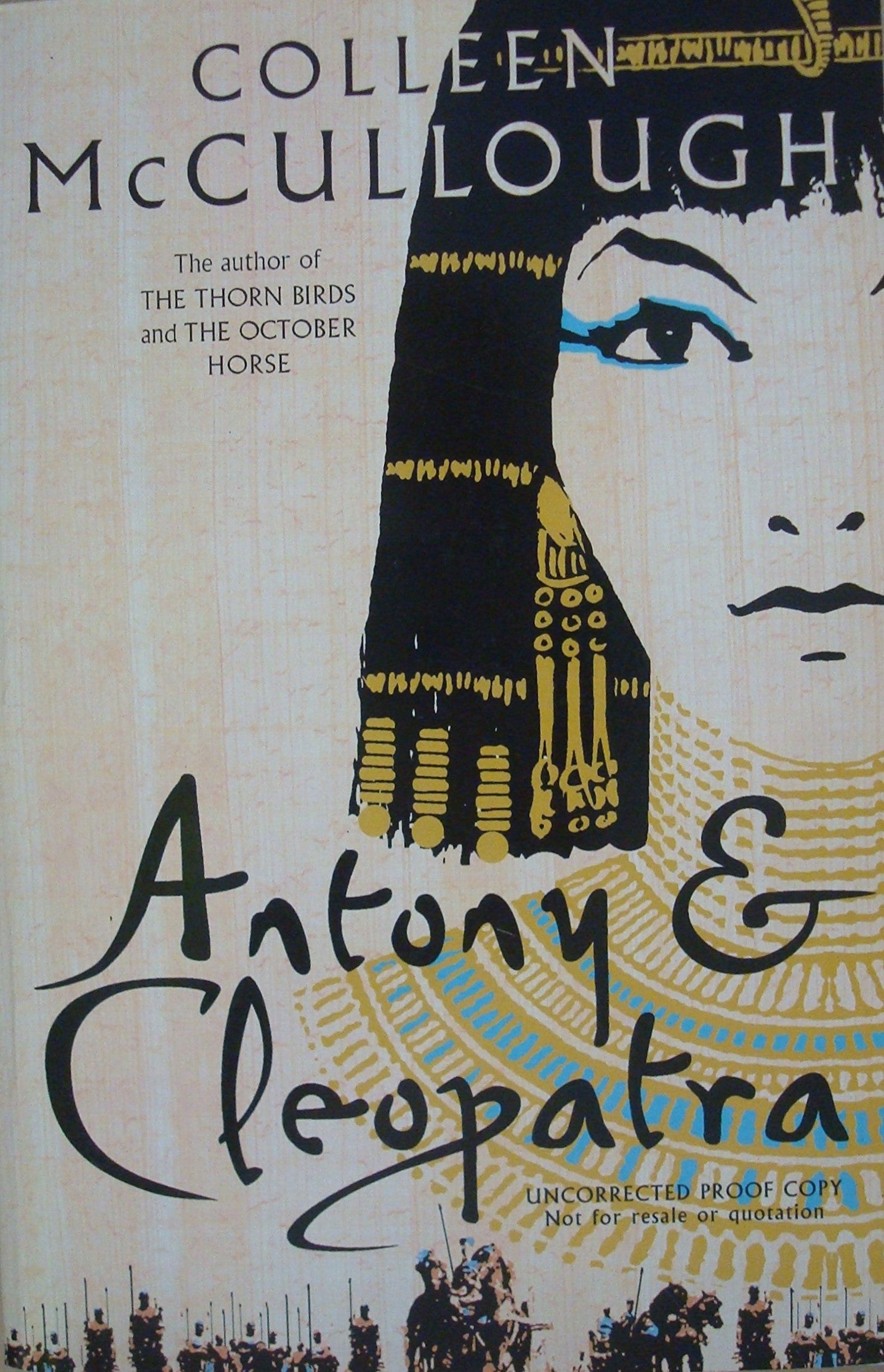 Book cover of Antony And Cleopatra by Colleen McCullough