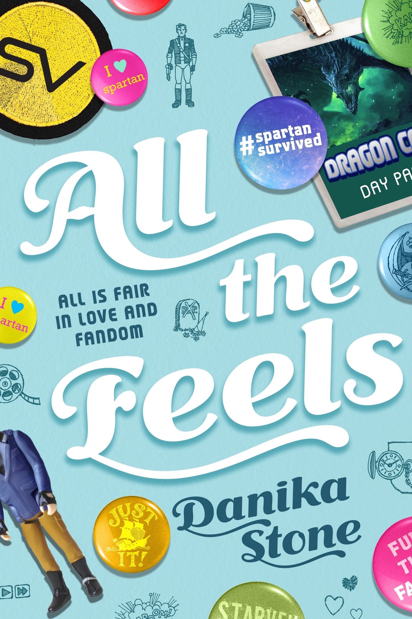 Book cover of All The Feels by Danika Stone