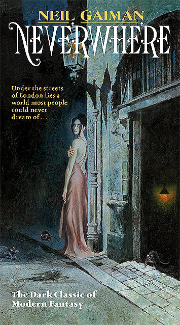 Book cover of Neverwhere by Neil Gaiman