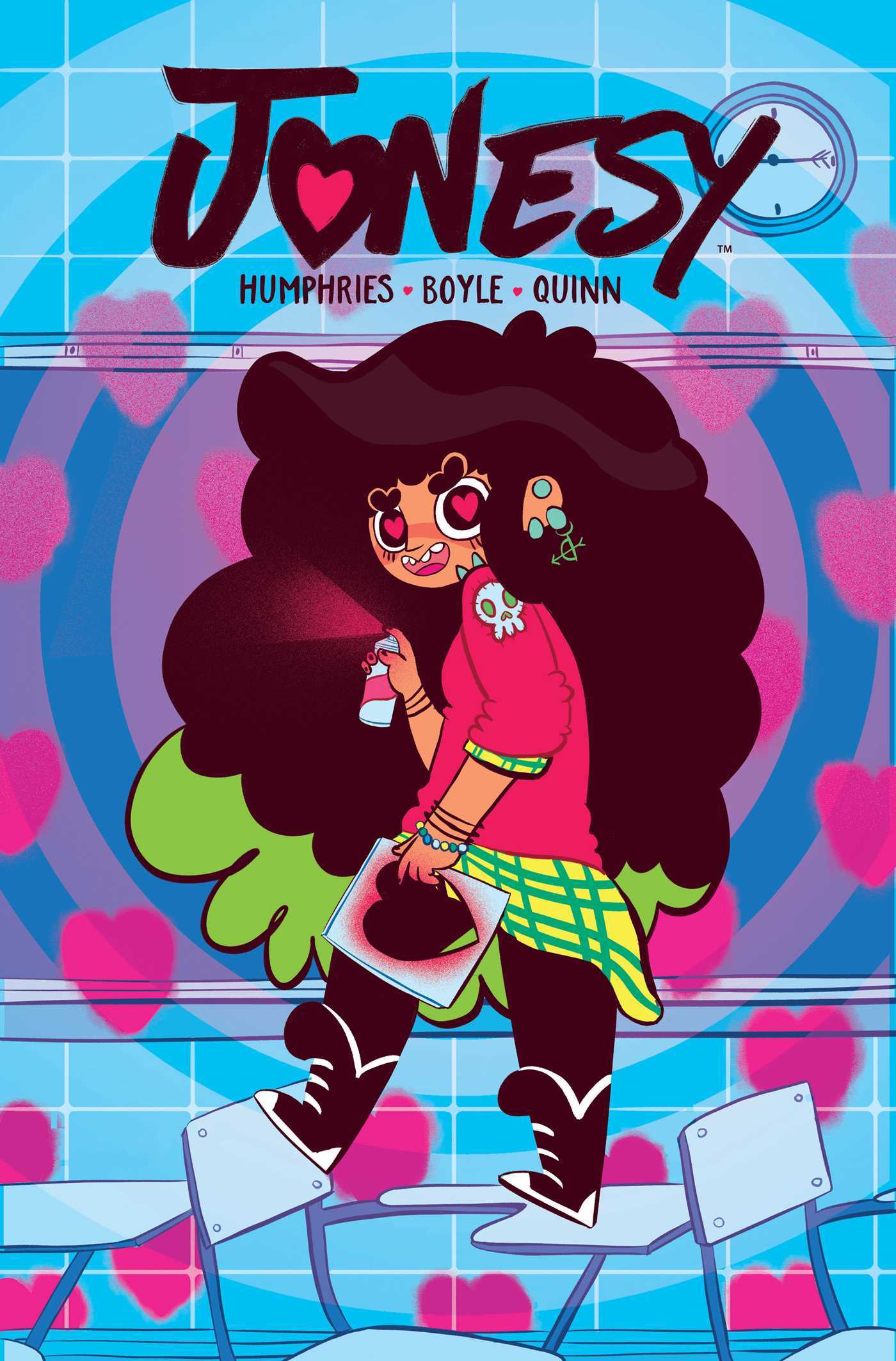 Book cover of Jonesy, Vol. 1 by Sam Humphries, Caitlin Rose Boyle (Illus.)
