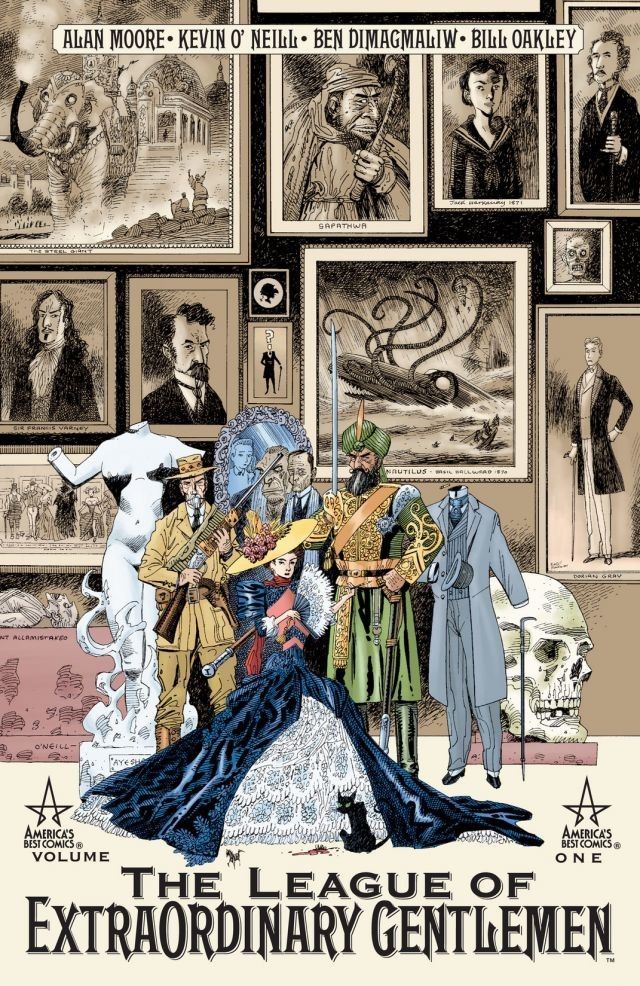 Book cover of The League Of Extraordinary Gentlemen, Vol. 1 by Alan Moore