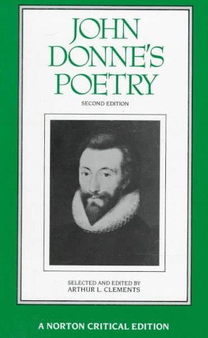 Book cover of John Donne's Poetry by John Donne, Arthur L. Clements