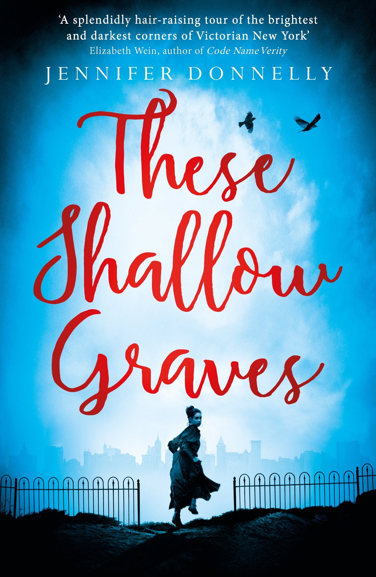 Book cover of These Shallow Graves by Jennifer Donnelly
