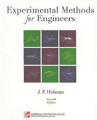 Book cover of Experimental Methods for Engineers by Jack P. Holman