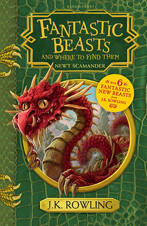 Book cover of Fantastic Beasts And Where To Find Them by Newt Scamander (Pseudonym), J.K. Rowling, Tomislav Tomić (Illus.)