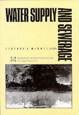 Book cover of Water Supply And Sewerage by L. Rowell Huesmann