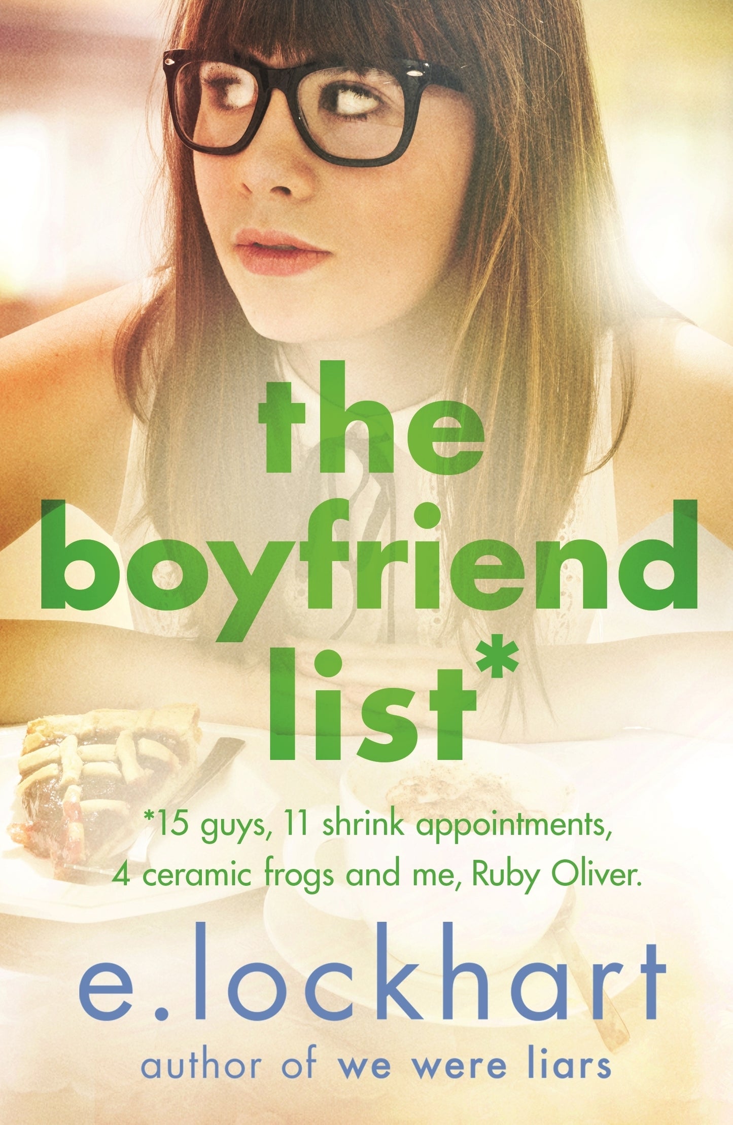 Book cover of The Boyfriend List by E. Lockhart