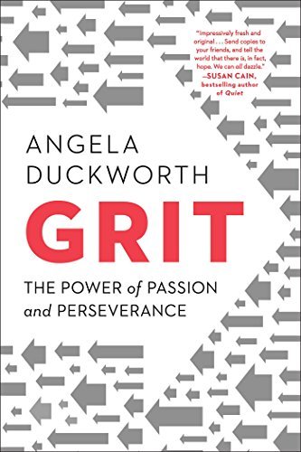 Book cover of Grit: The Power of Passion and Perseverance by Angela Duckworth
