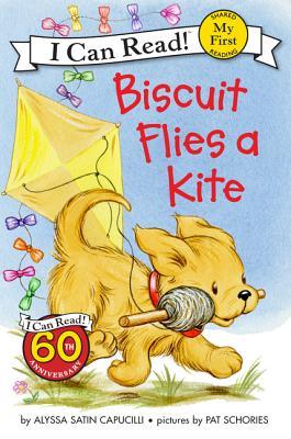 Book cover of Biscuit Flies a Kite by Alyssa Satin Capucilli, Pat Schories (Illus.)