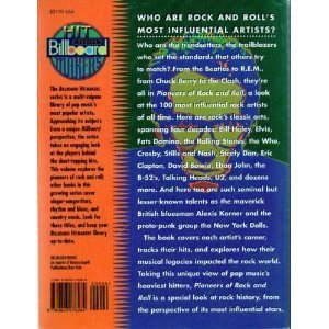 Book cover of Pioneers Of Rock And Roll: 100 Artists Who Changed The Face Of Rock by Harry Sumrall