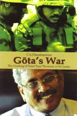 Book cover of Gota's War by C.A. Chandraprema
