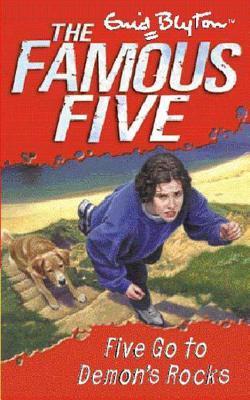 Book cover of Five Go to Demon's Rocks by Enid Blyton
