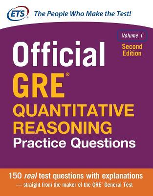 Book cover of Official Gre Quantitative Reasoning Practice Questions, Volume 1 by Educational Testing Service