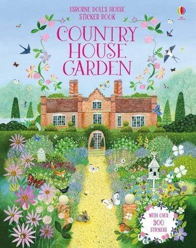 Book cover of Country House Garden Sticker Book by Struan Reid