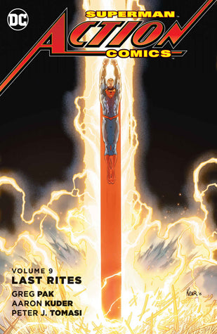 Book cover of Superman – Action Comics, Volume 9: Last Rites
