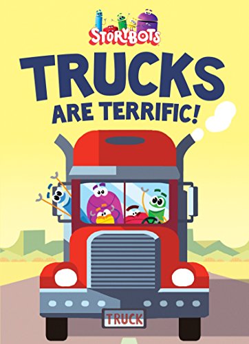 Book cover of Trucks Are Terrific! by Scott Emmons, Jibjab Bros Studios (Illus.)