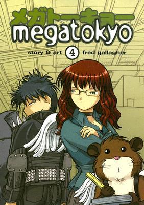 Book cover of Megatokyo, Volume 4 by Fred Gallagher, Sarah Gallagher, Dominic Nguyen