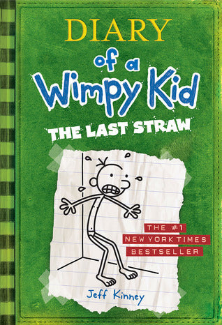 Book cover of The Last Straw by Jeff Kinney