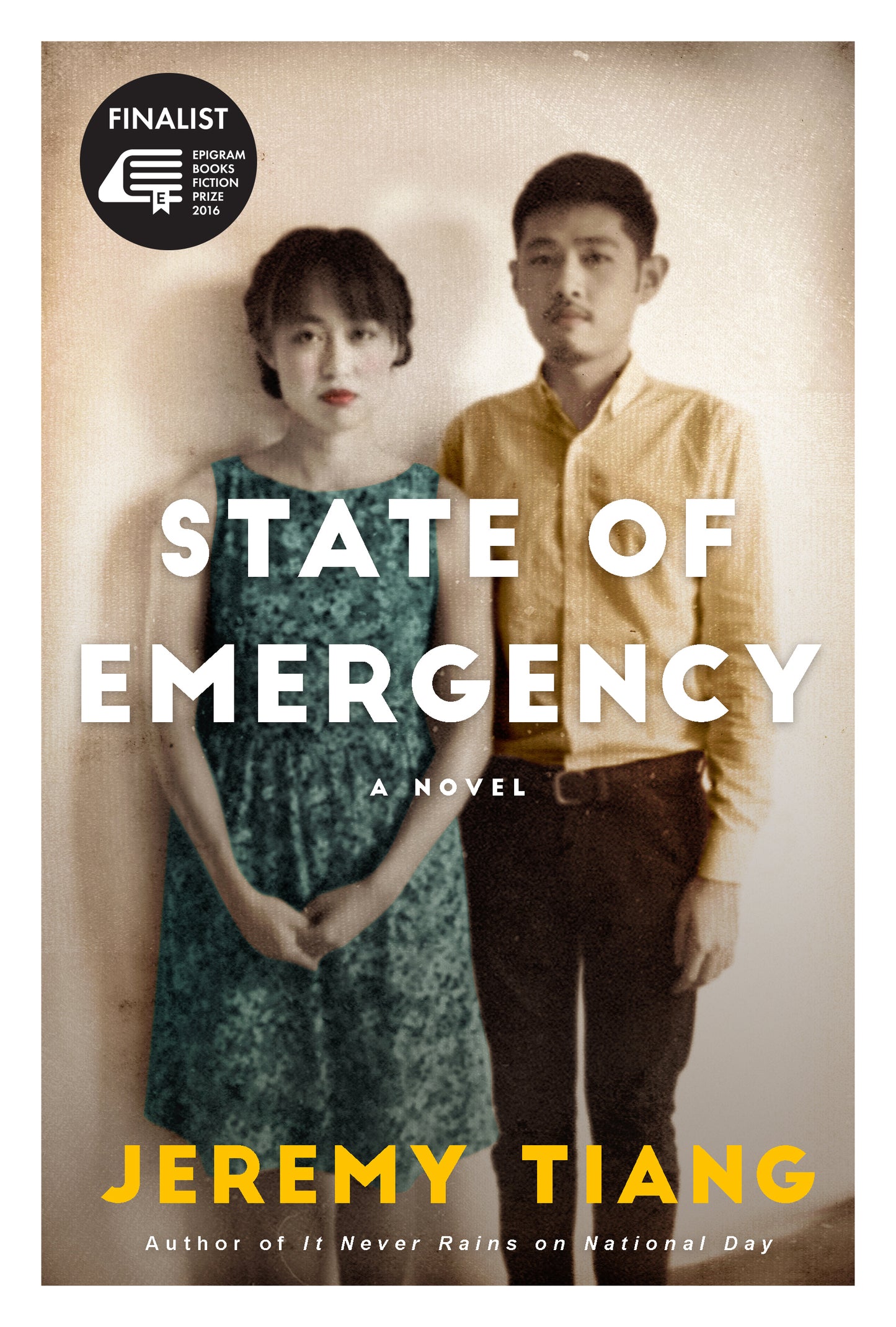 Book cover of State Of Emergency by Jeremy Tiang
