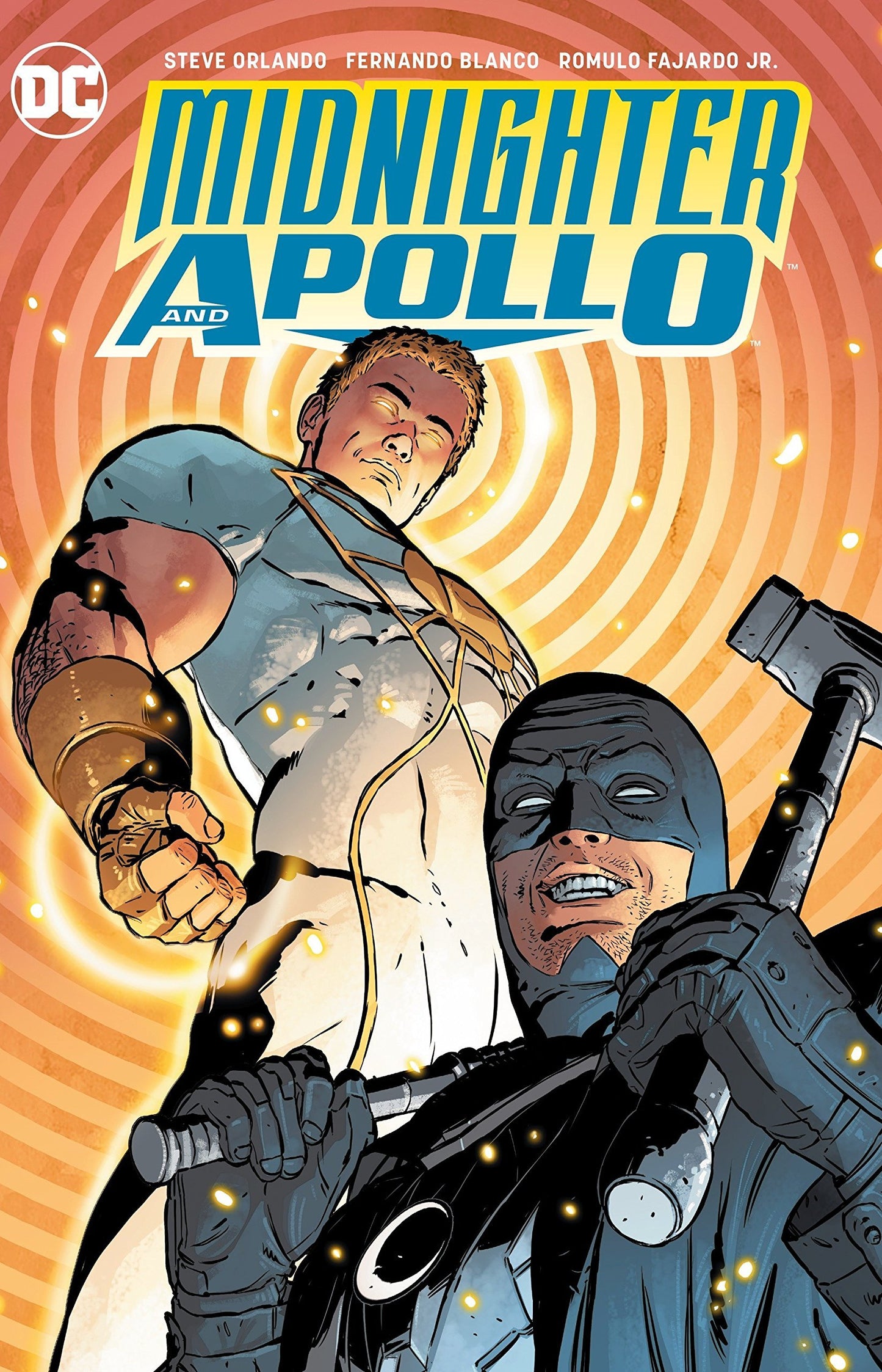 Book cover of Midnighter And Apollo by Steve Orlando (Writer), Fernando Blanco (Artist)