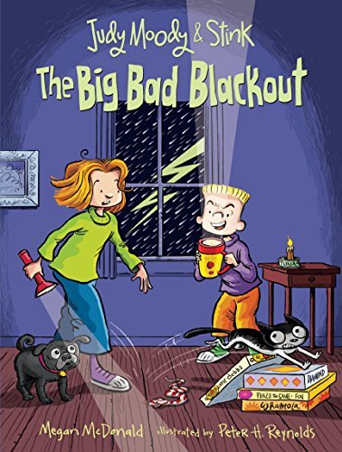 Book cover of The Big Bad Blackout by Peter H. Reynolds