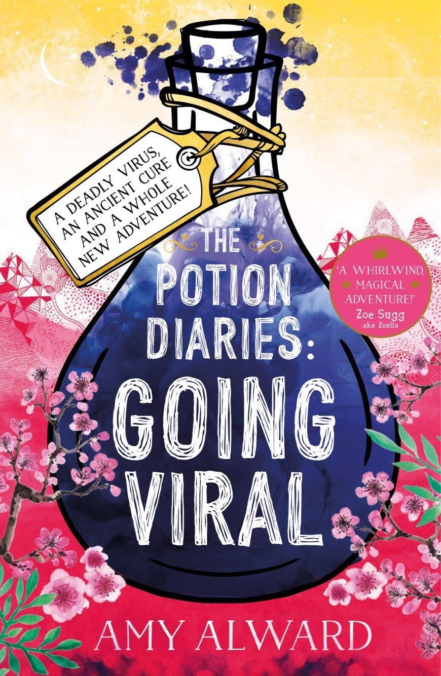 Book cover of Going Viral by Amy Alward