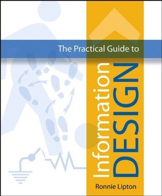 Book cover of The Practical Guide To Information Design by Ronnie Lipton