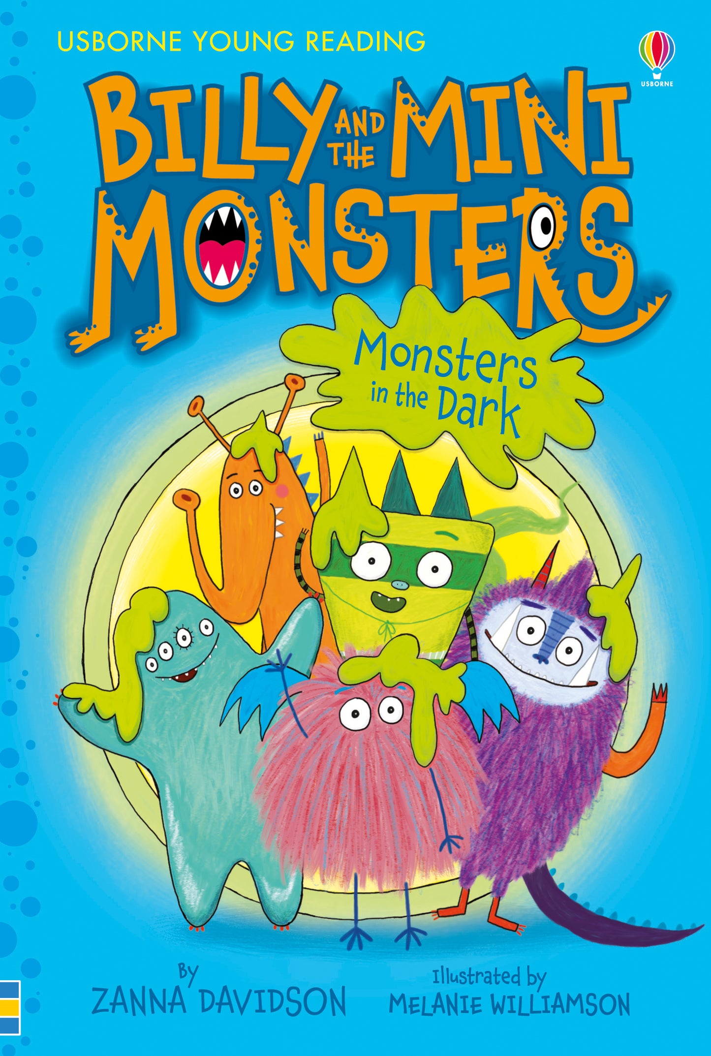 Book cover of Monsters In The Dark by Zanna Davidson