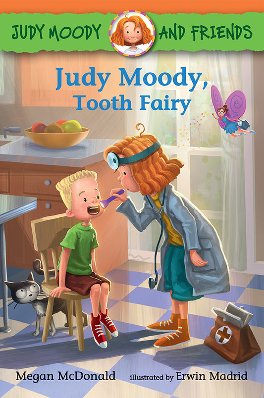 Book cover of Judy Moody, Tooth Fairy by Megan McDonald, Erwin Madrid (Illus.)