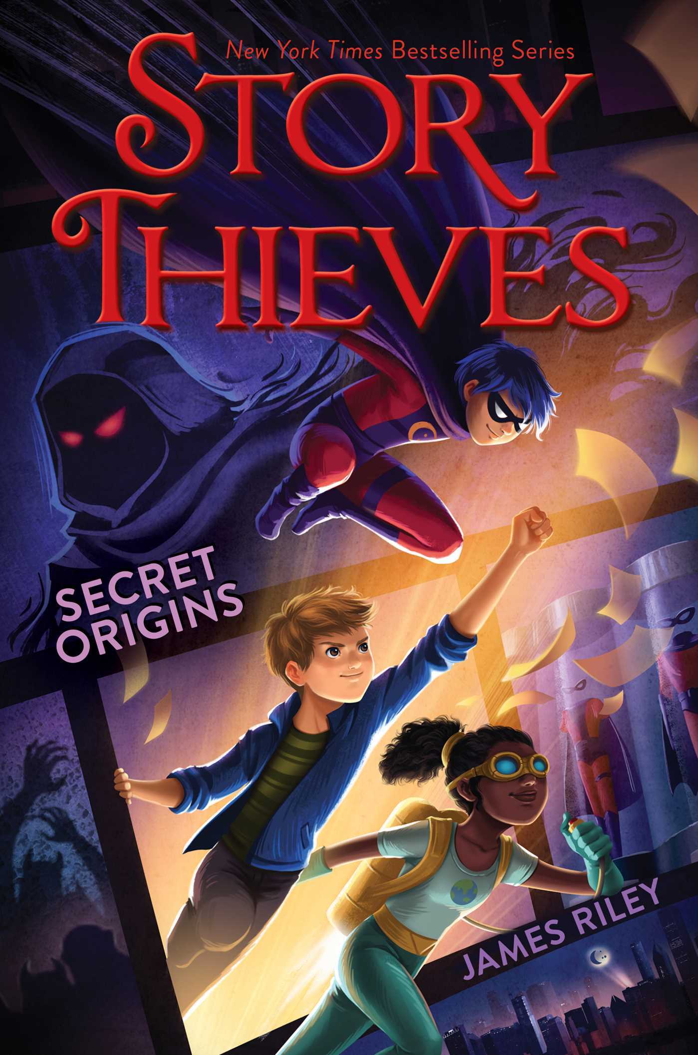 Book cover of Secret Origins (3) by James Riley
