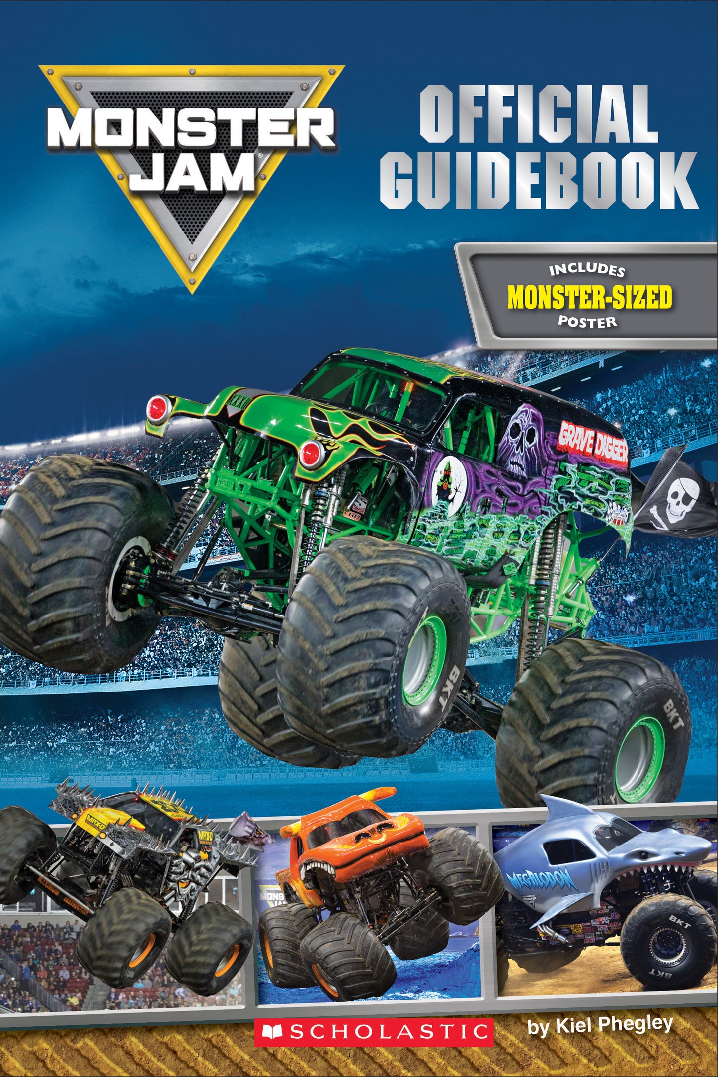Book cover of Monster Jam Official Guidebook by Kiel Phegley