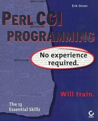Book cover of Perl Cgi Programming: No Experience Required by Erik Strom