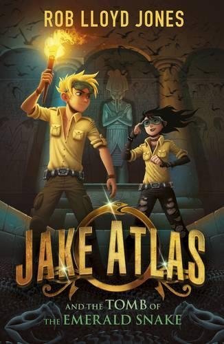 Book cover of Jake Atlas & Tomb Of The Emerald Snake by Rob Lloyd Jones