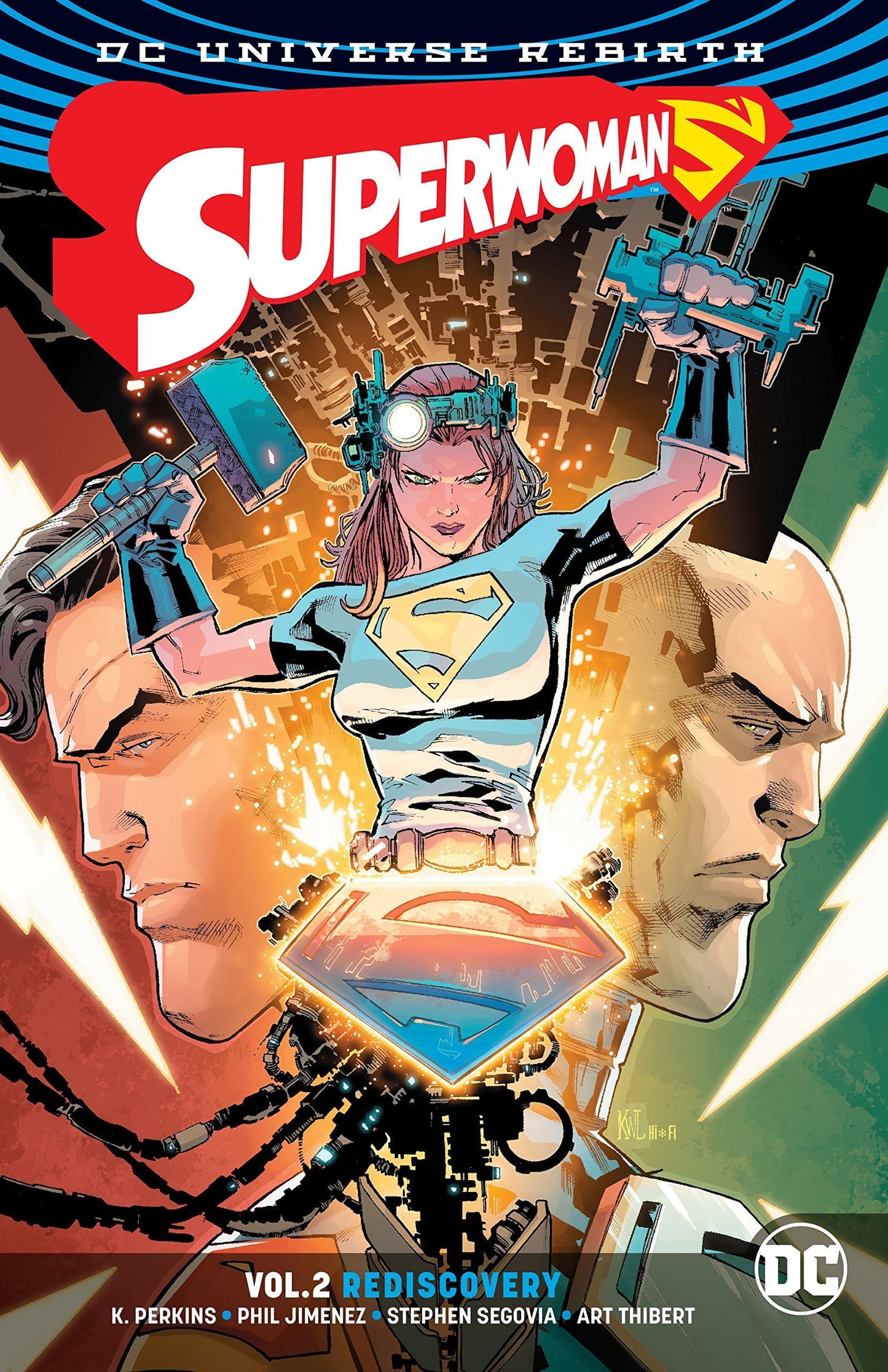 Book cover of Superwoman, Volume 2: Rediscovery by K. Perkins, Phil Jimenez, Ray McCarthy