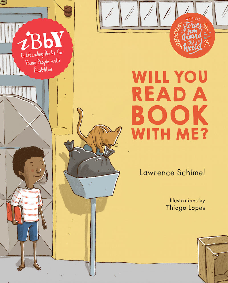 Book cover of Will You Read a Book With Me? by Lawrence Schimel, Thiago Lopes (Illus.)