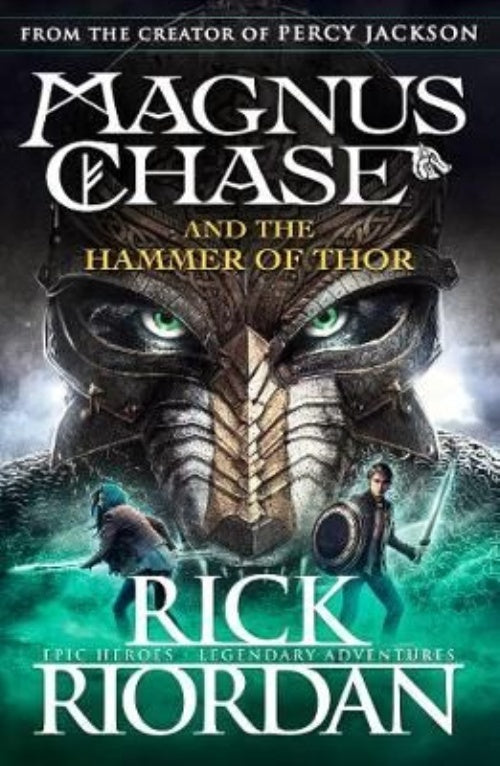 Book cover of Magnus Chase And The Hammer Of Thor by Rick Riordan