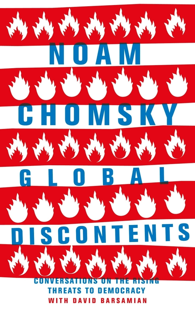 Book cover of Global Discontents by Noam Chomsky