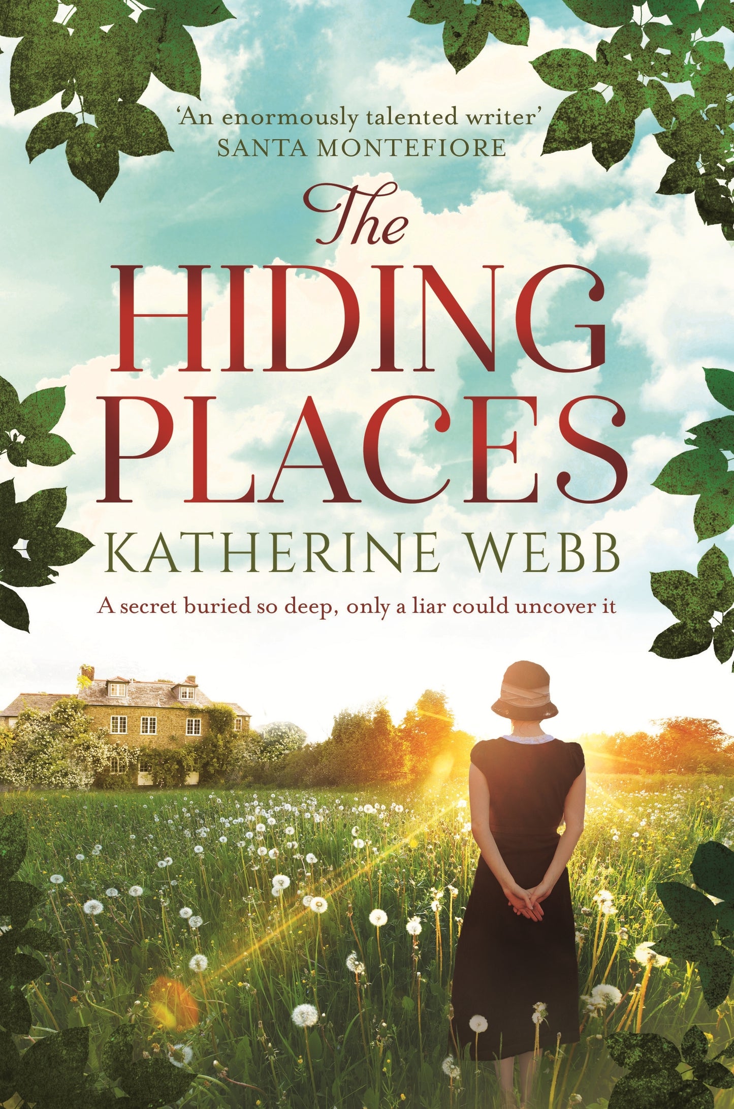 Book cover of The Hiding Places by Katherine Webb