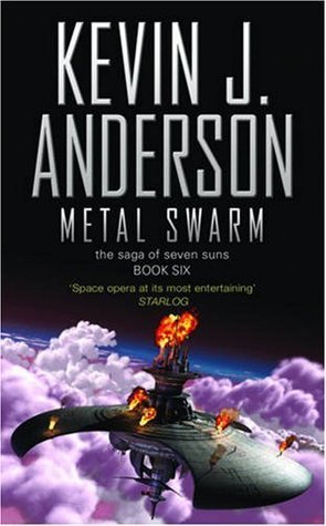 Book cover of Metal Swarm by Kevin J. Anderson