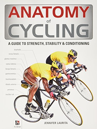 Book cover of Anatomy of Cycling by Jennifer Laurita