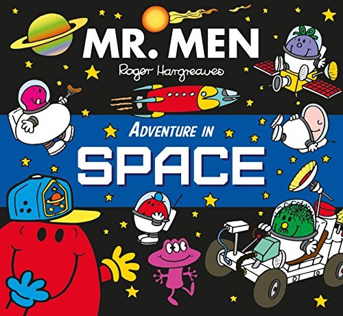 Book cover of Mr. Men Adventure in Space by Roger Hargreaves (Creator), Adam Hargreaves