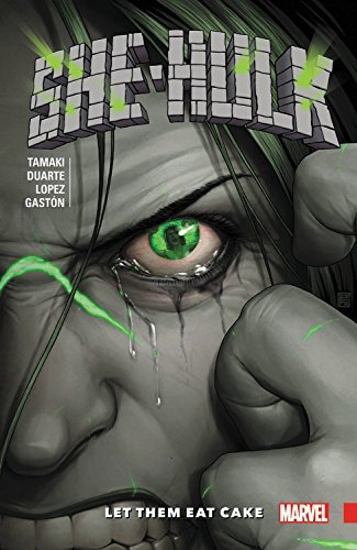 Book cover of She-Hulk, Vol. 2: Let Them Eat Cake by Mariko Tamaki, Georges Duarte (Contrib.), Julián López (Contrib.), Bachan (Contrib.), Christina Harrington (Ed.)