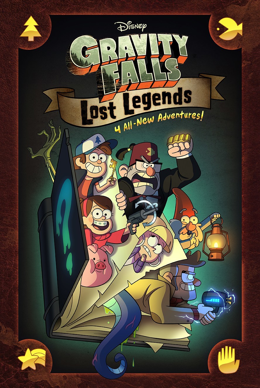 Book cover of Gravity Falls: Lost Legends by Alex Hirsch