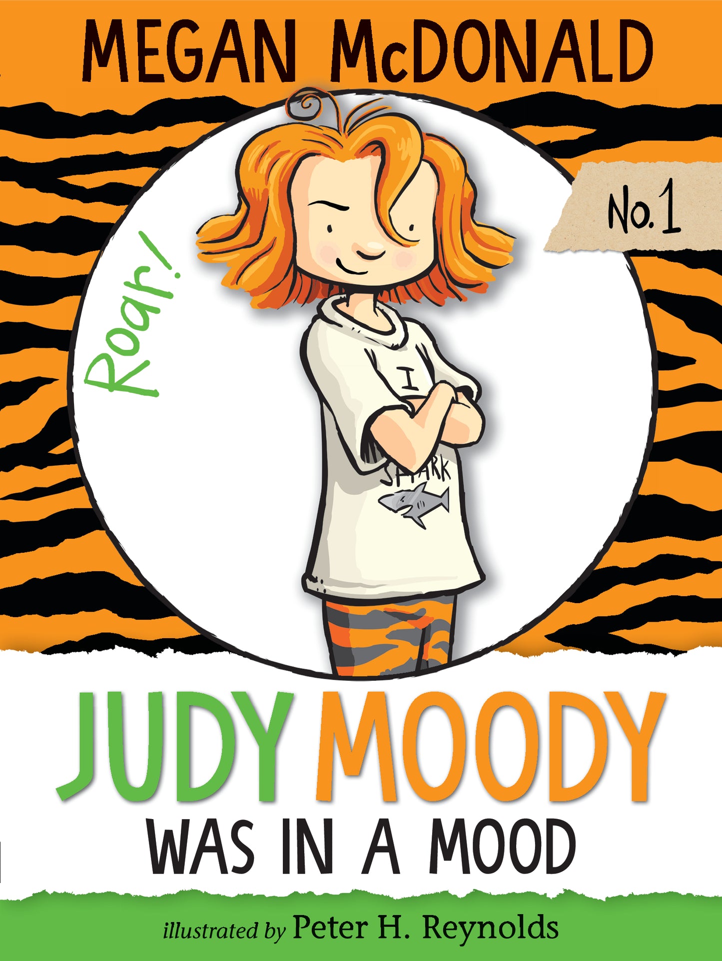 Book cover of Judy Moody Was in a Mood by Megan McDonald, Peter H. Reynolds (Illus.)