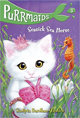 Book cover of Seasick Sea Horse by Sudipta Bardhan-Quallen, Vivien Wu (Illus.)