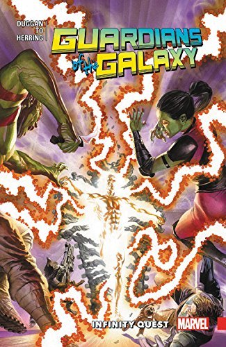Book cover of All-New Guardians Of The Galaxy, Vol. 3: Infinity Quest by Gerry Duggan, Marcus To (Artist)